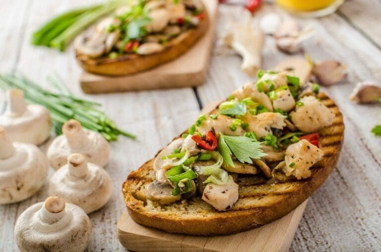 Mushrooms on Toast - Unislim