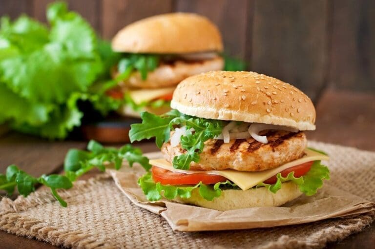 Cajun Chicken Burgers - Unislim